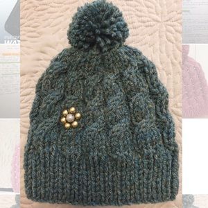 hand made hat/bennie/ toque